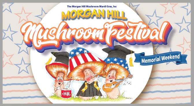Morgan Hill Mushroom Festival Logo